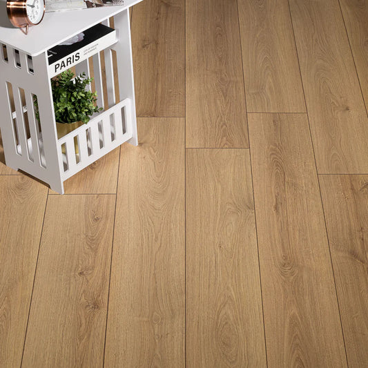 Natural Oak 12mm Waterproof Laminate Flooring