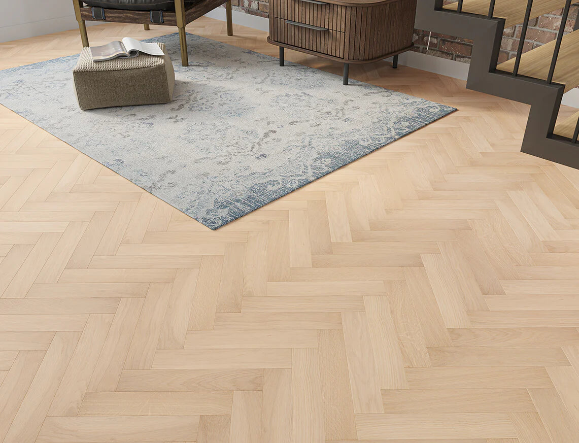 Verona Dunswell Herringbone Oak Engineered Wood Flooring