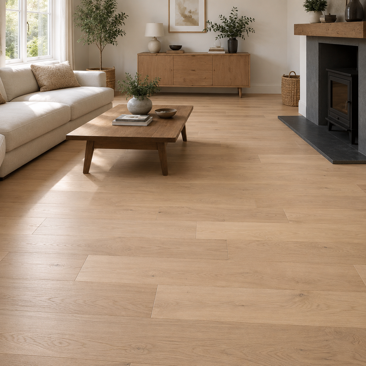 Balmoral Alderwood Oak Invisible & Oiled Engineered Wood Flooring