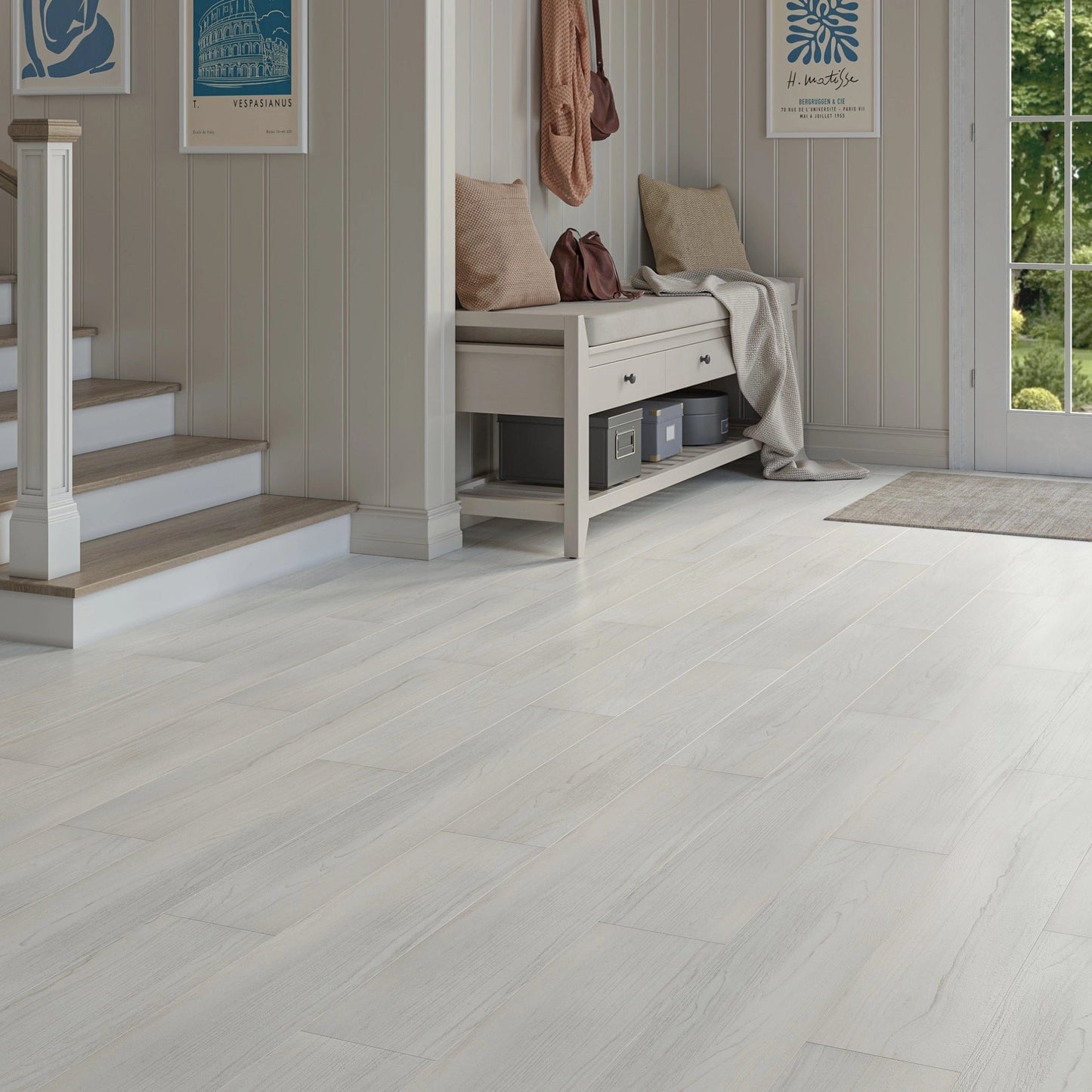 Waterproof Luxury Autumn Oak 8mm Laminate Flooring AC5
