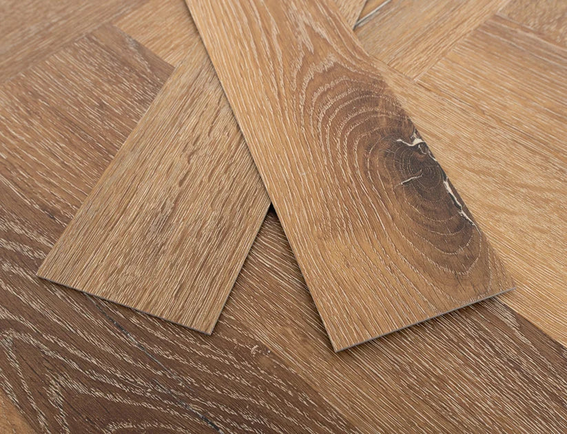 Alba Barewood Oak Herringbone 2.5mm Glue Down LVT
