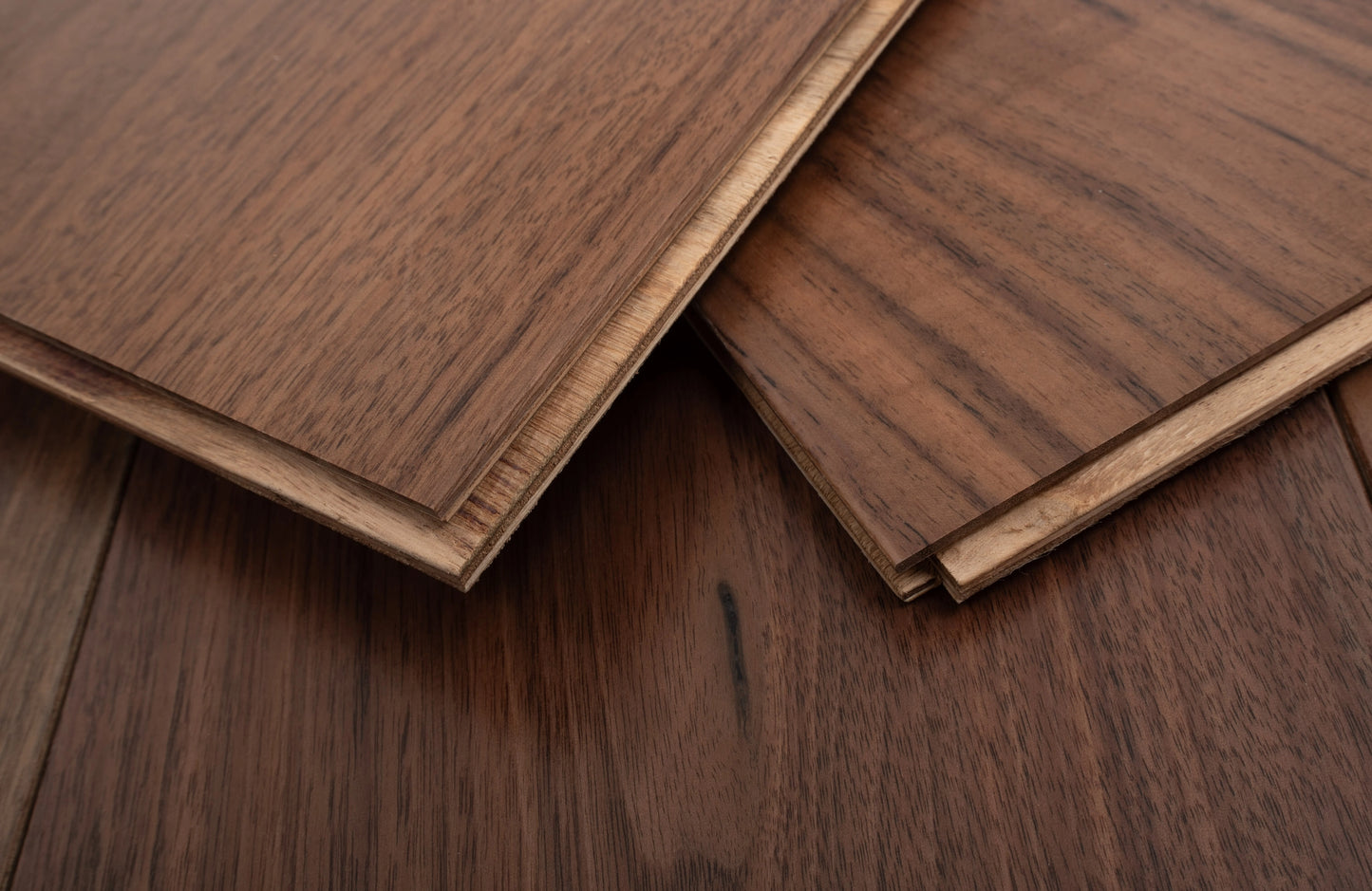 Woodland Cresswell Long Board Engineered Walnut Wood Flooring