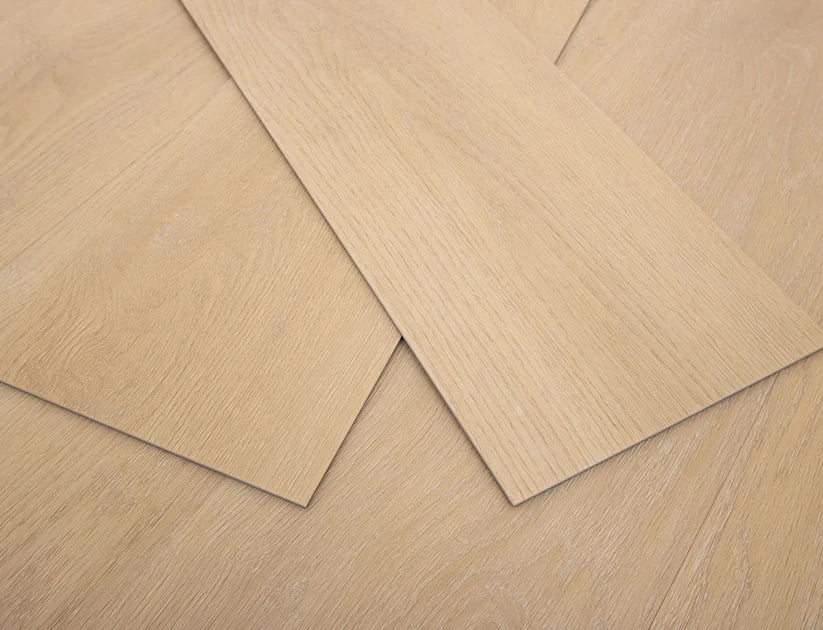 Luma Desert Ash Oak 3mm Herringbone Waterproof Glue Down LVT