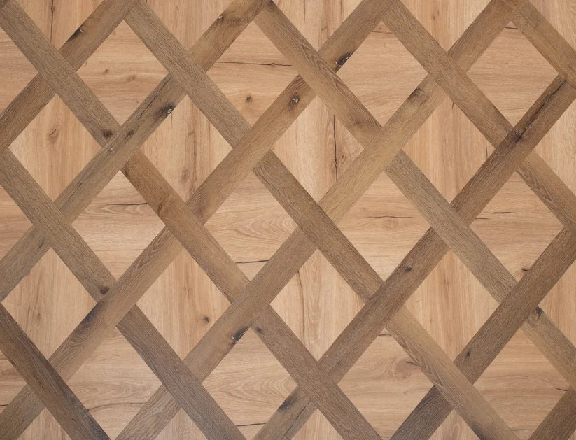 Velisse Golden Weave Basket Weave Glue Down LVT