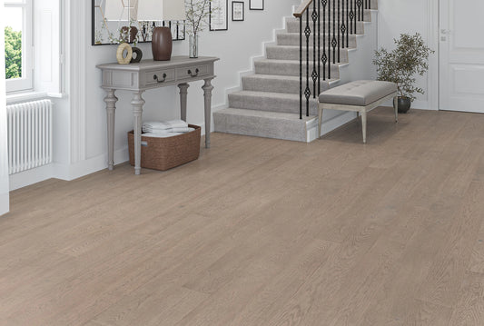 Haven Silver Crane Oak Long Board 14mm Engineered Wood Flooring
