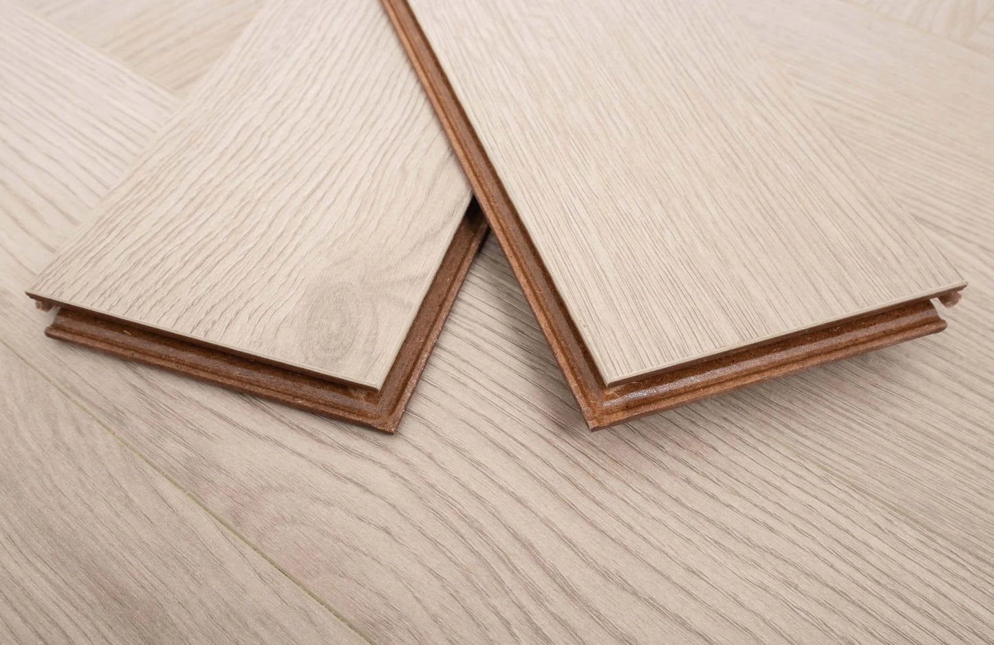 12mm Ashford Oak Herringbone Laminate Flooring