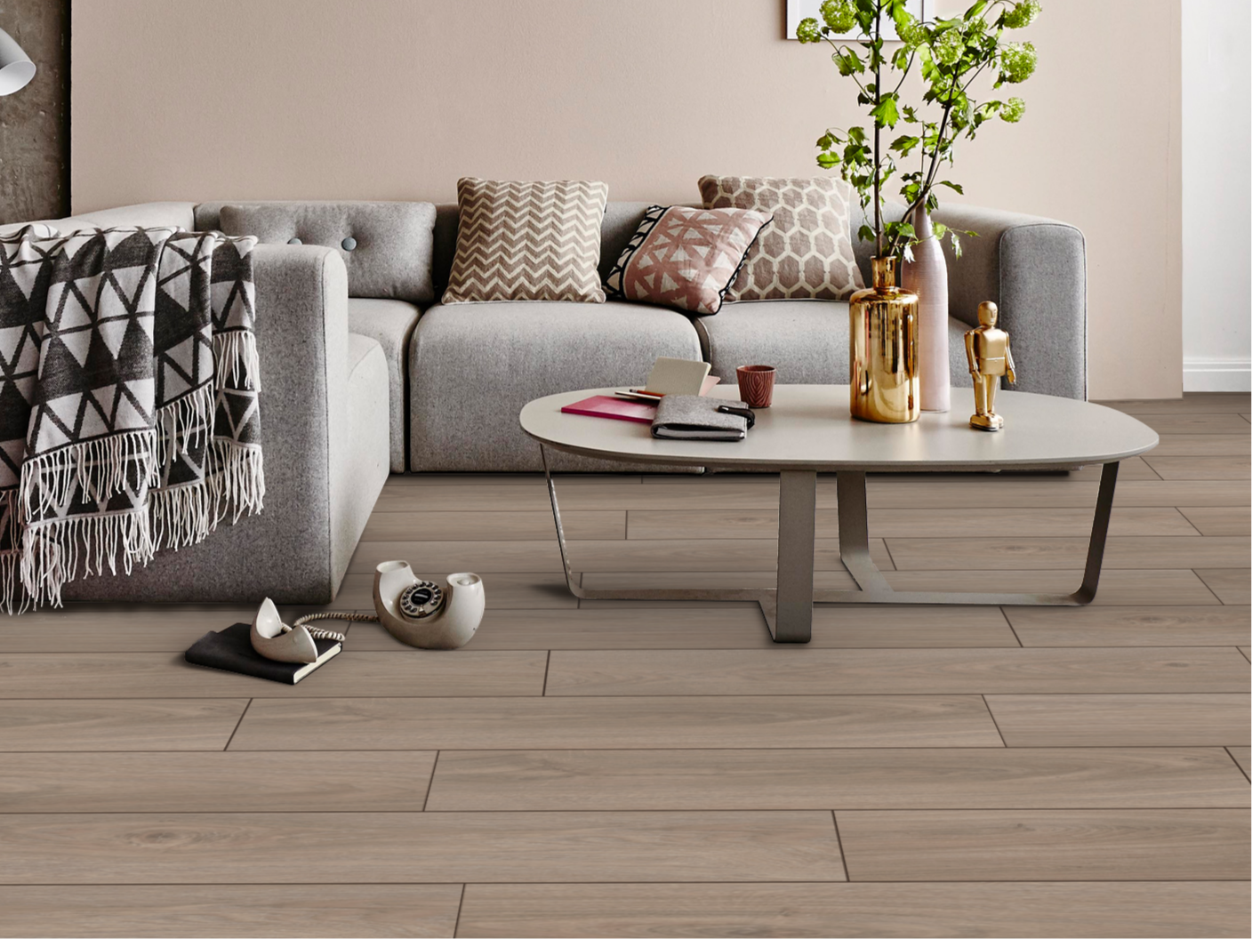 Modern Birch 8mm Laminate Flooring