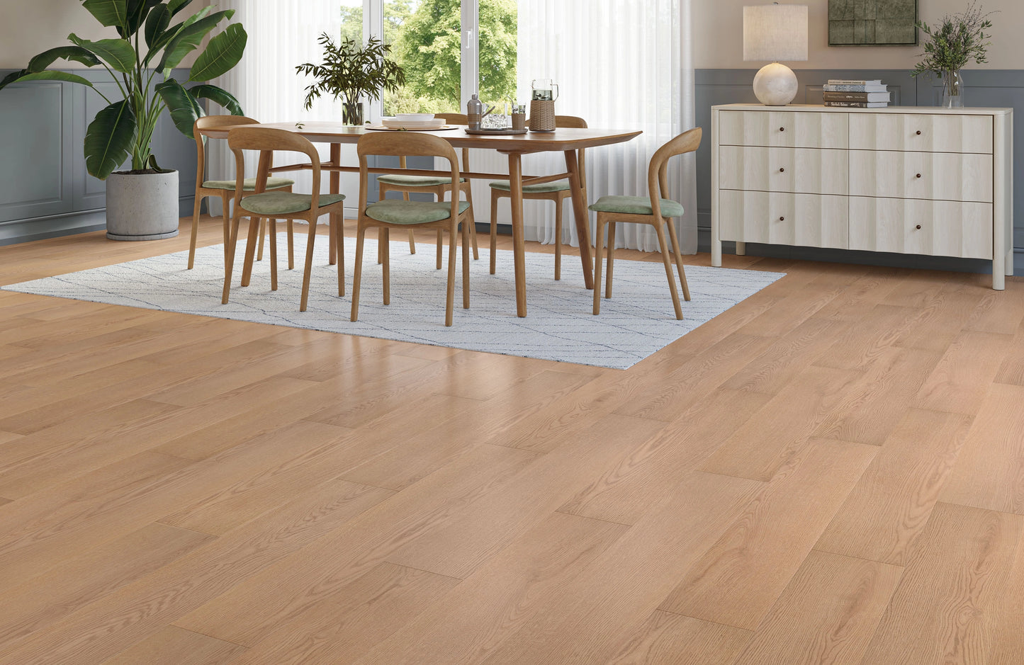 Oakford Ashwell 12mm wide plank Laminate Flooring