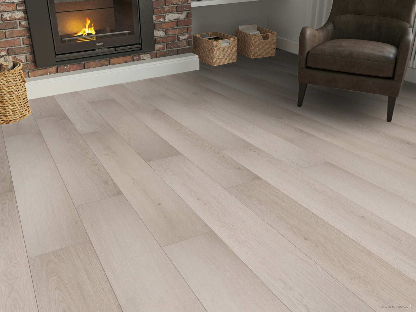 Oakford Brantwood 12mm wide plank Laminate Flooring