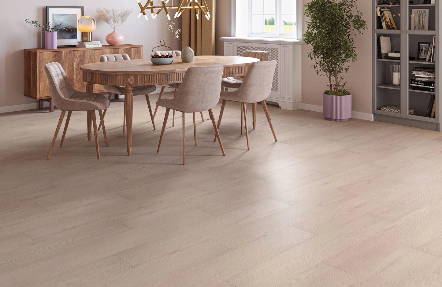 Oakford Fairbourne 12mm wide plank Laminate Flooring