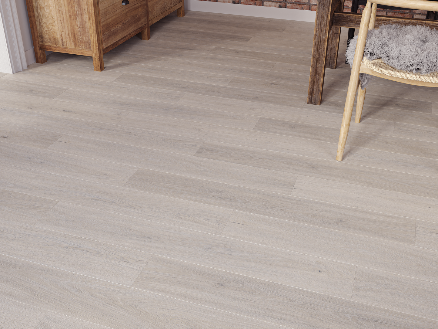 Regency Barmouth Oak 6.5mm Straight Plank LVT Flooring SPC Rigid Core
