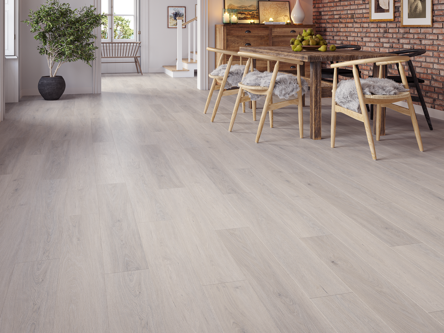 Regency Barmouth Oak 6.5mm Straight Plank LVT Flooring SPC Rigid Core