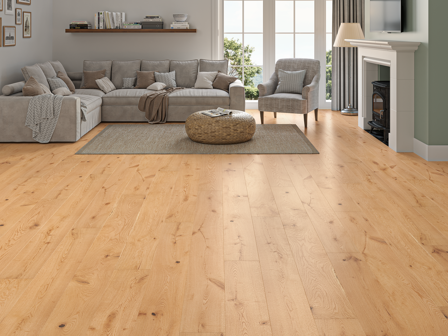 Woodland Wexford Oak 14mm Engineered Wood Flooring
