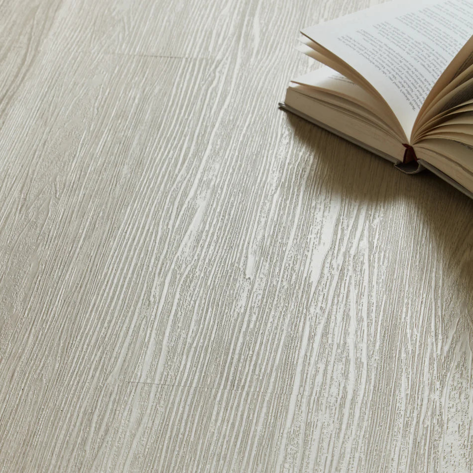 Waterproof Prime Soft Grey Oak SPC LVT Click Luxury Vinyl Tile Flooring