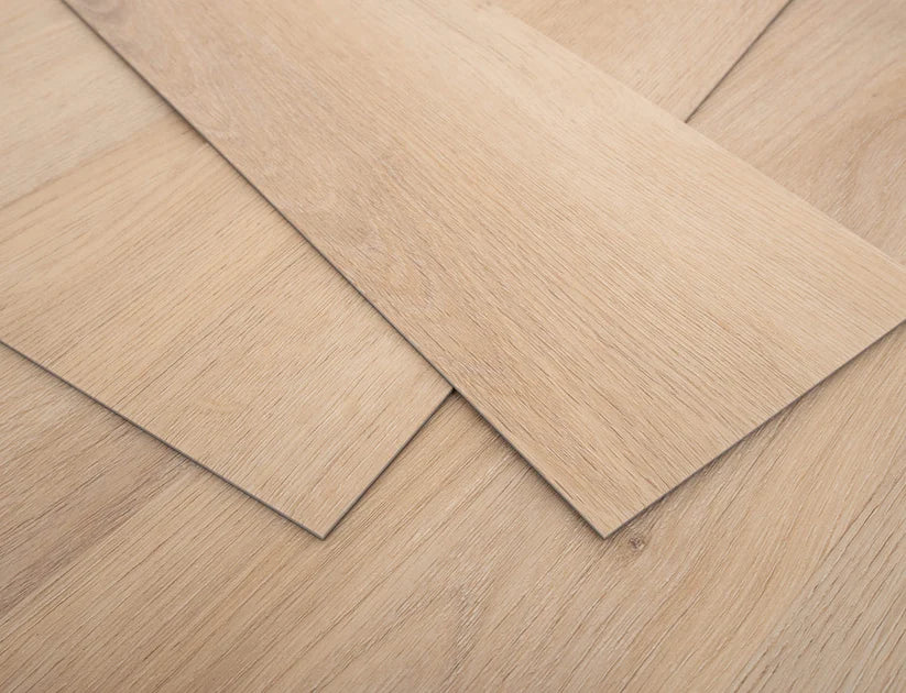 Luma Walnut Oak 3mm Herringbone Waterproof Glue Down LVT