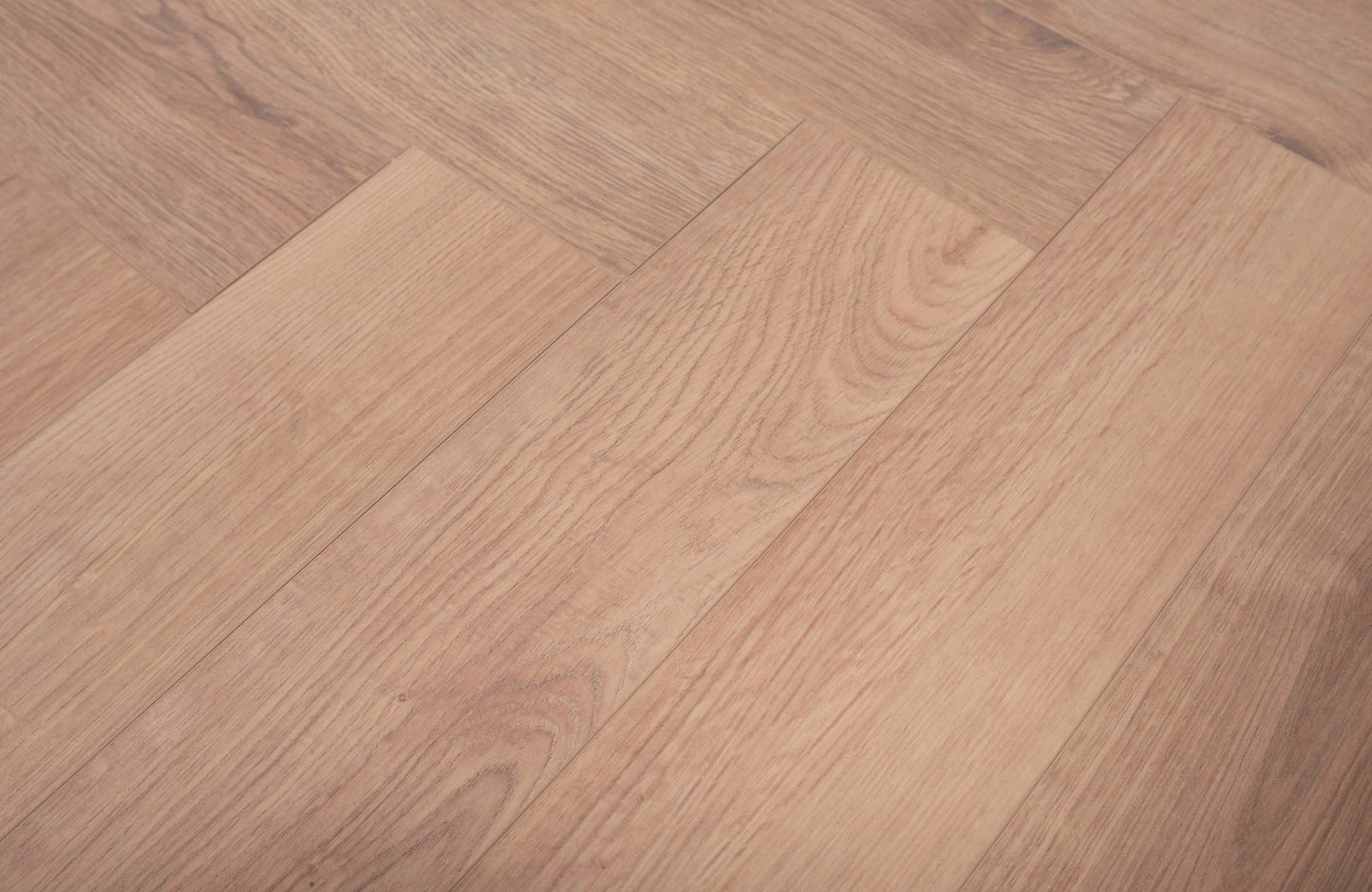 Waterproof Warmstone Oak Herringbone 8mm Herringbone LVT Rigid Core SPC 3D Click Luxury Vinyl Tile Flooring