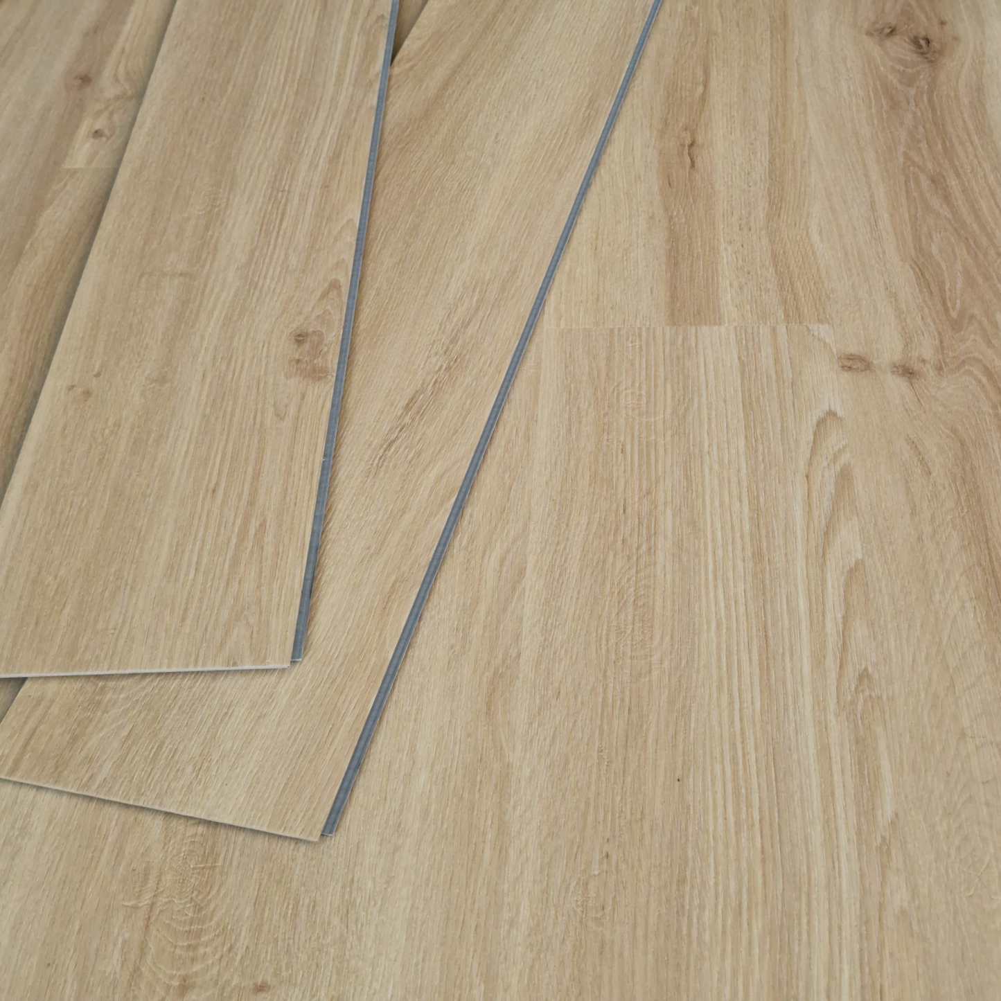 Waterproof Natural Oak Plank LVT Rigid Core SPC Click Luxury Vinyl Tile Flooring