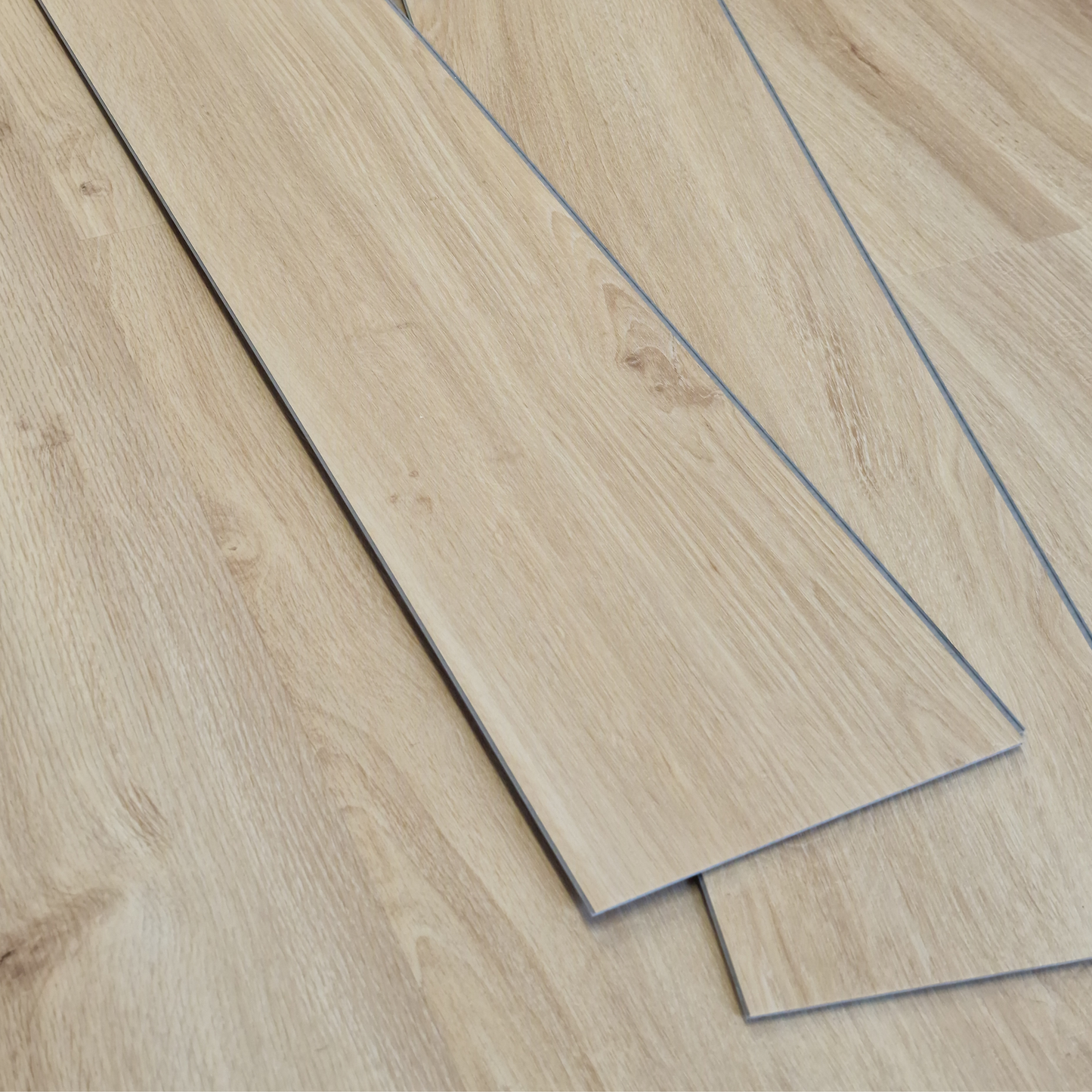Waterproof Natural Oak Plank LVT Rigid Core SPC Click Luxury Vinyl Tile Flooring
