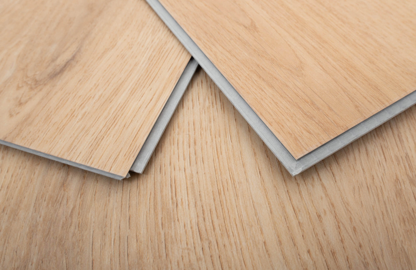 Waterproof Pure Nature Oak Plank 0.5mm Wear Layer LVT Rigid Core SPC Click Luxury Vinyl Tile Flooring