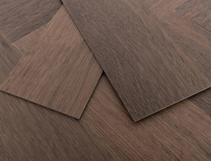 Alba Whisper Oak Herringbone 2.5mm Glue Down LVT
