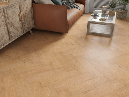 Whitmore Oak 14mm Herringbone  Engineered Wood Flooring
