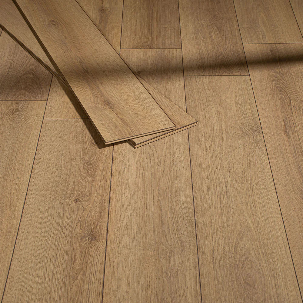 Waterproof Cream Oak 7mm Laminate Flooring