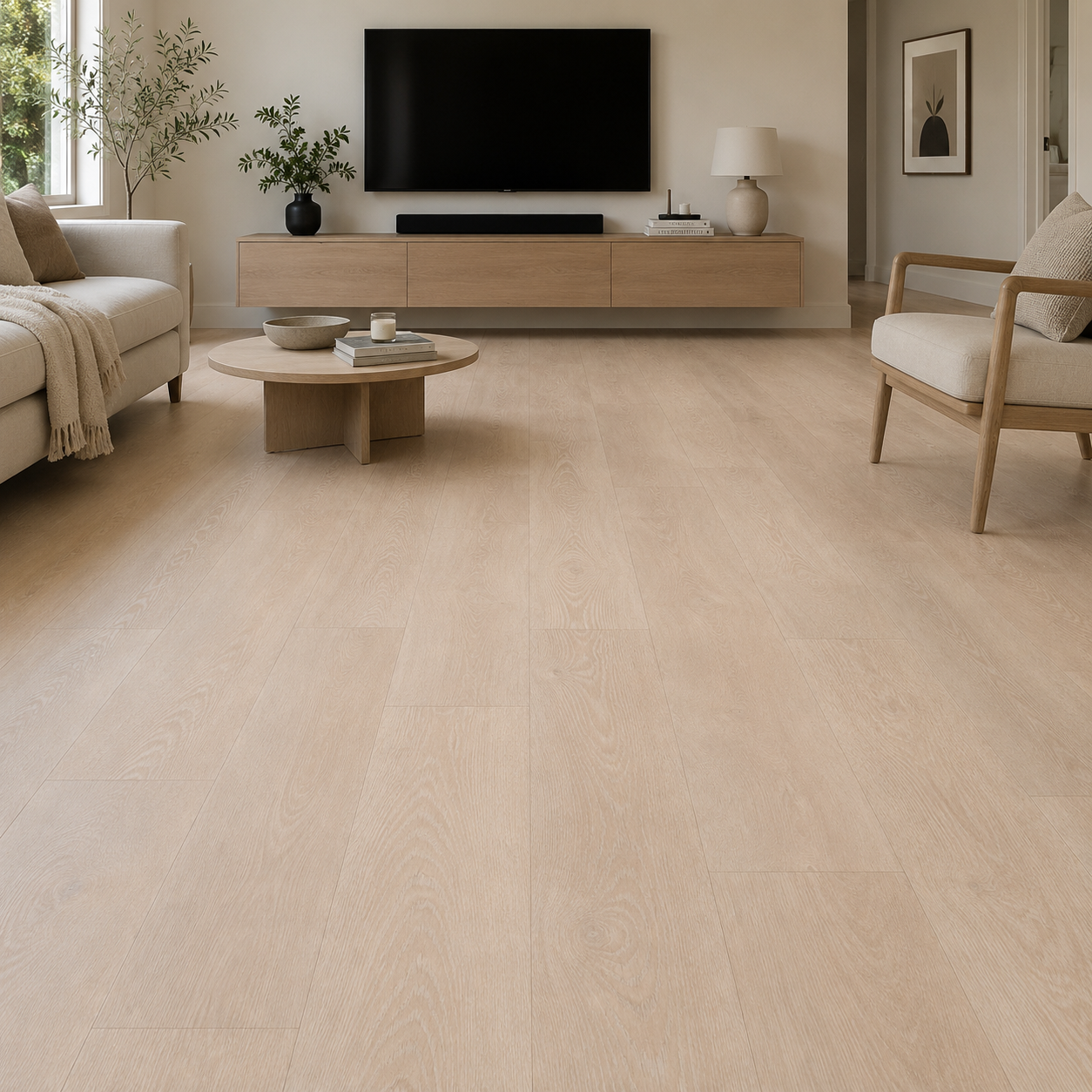 Natural Light Oak Wexford Waterproof Plank 0.55mm Wear Layer LVT Rigid Core SPC Click Luxury Vinyl Tile Flooring