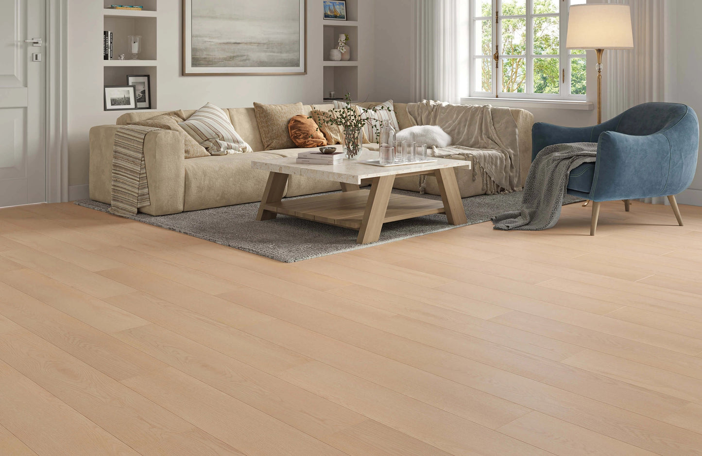 Oakford Westmere 12mm wide plank Laminate Flooring