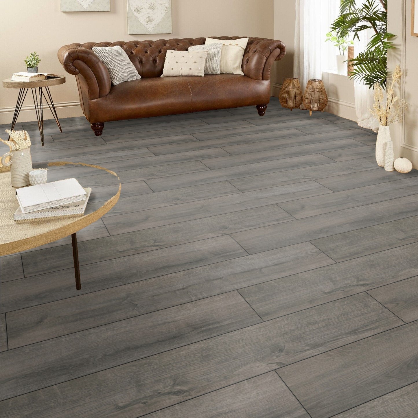STEP Click XL Prague Grey 12mm AC5 Laminate Flooring