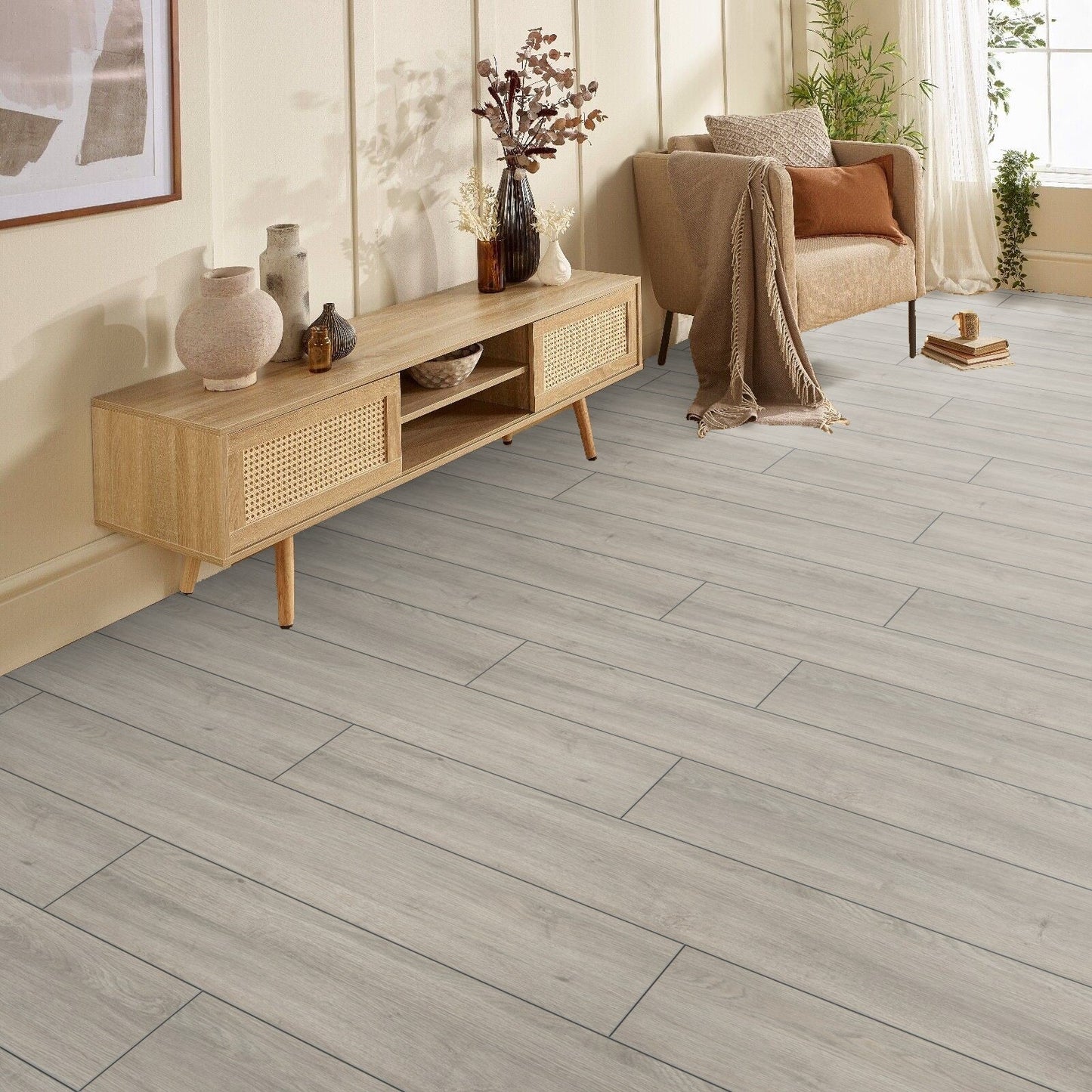 STEP Click XL Devine Grey 12mm AC5 Laminate Flooring