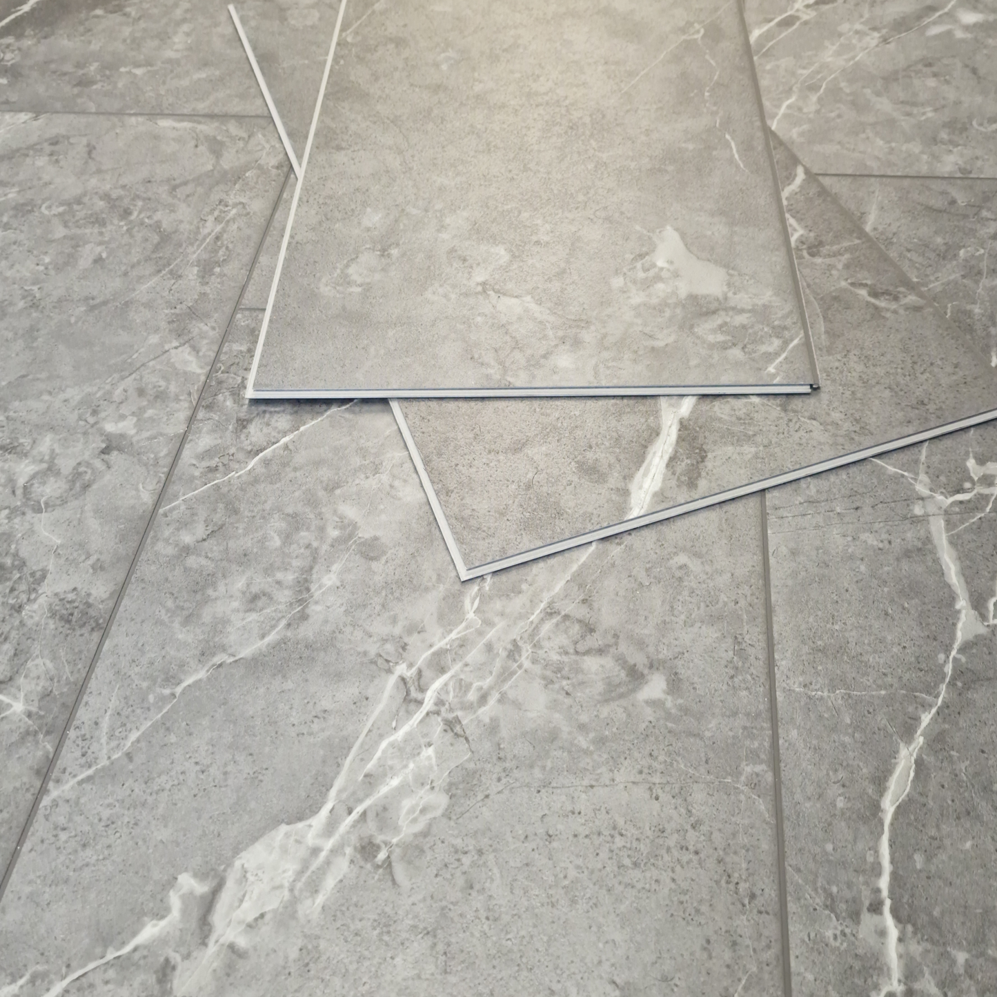 Modena Smoke Oak Plank LVT Rigid Core SPC Click Luxury Vinyl Tile Flooring