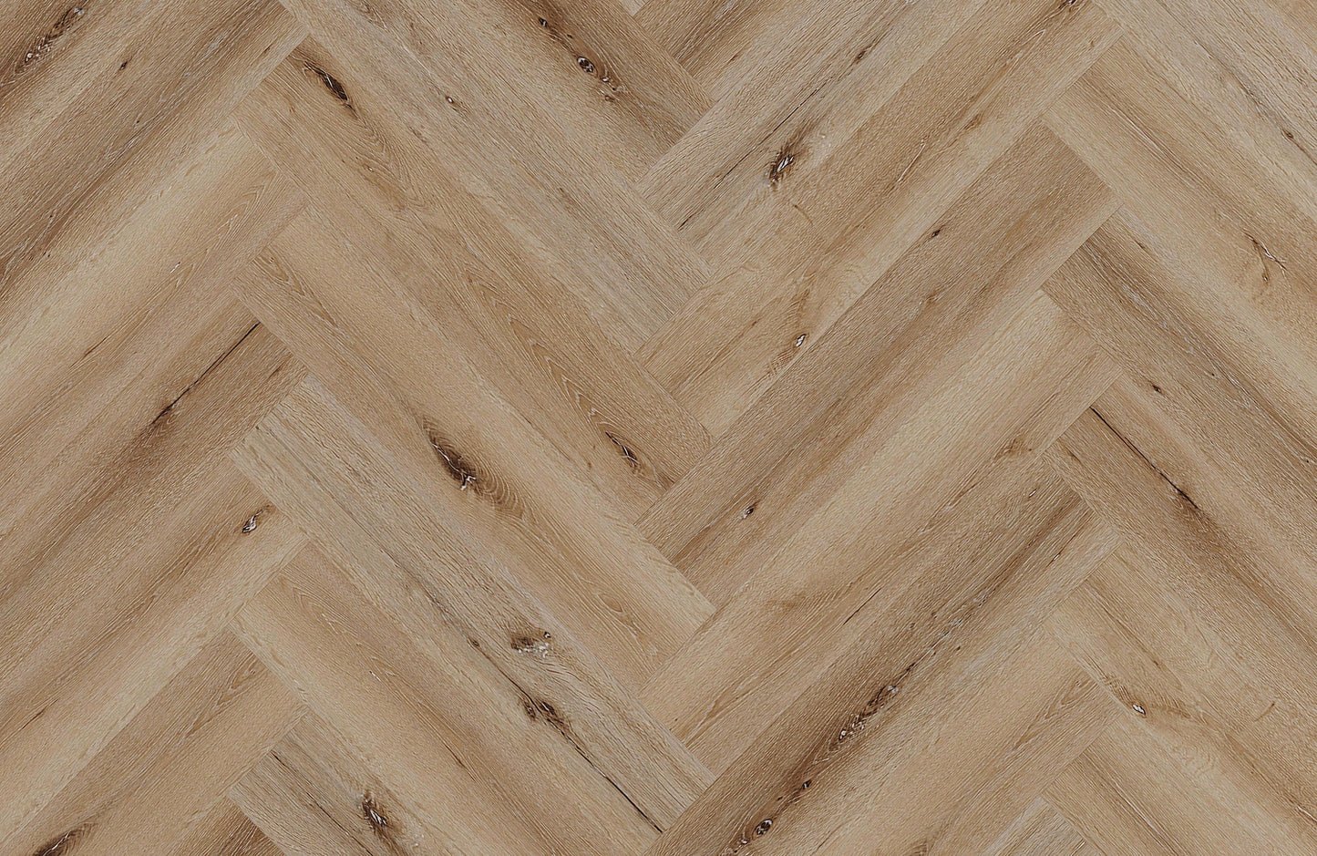Waterproof Amber Oak Herringbone LVT Rigid Core SPC Click Luxury Vinyl Tile Flooring
