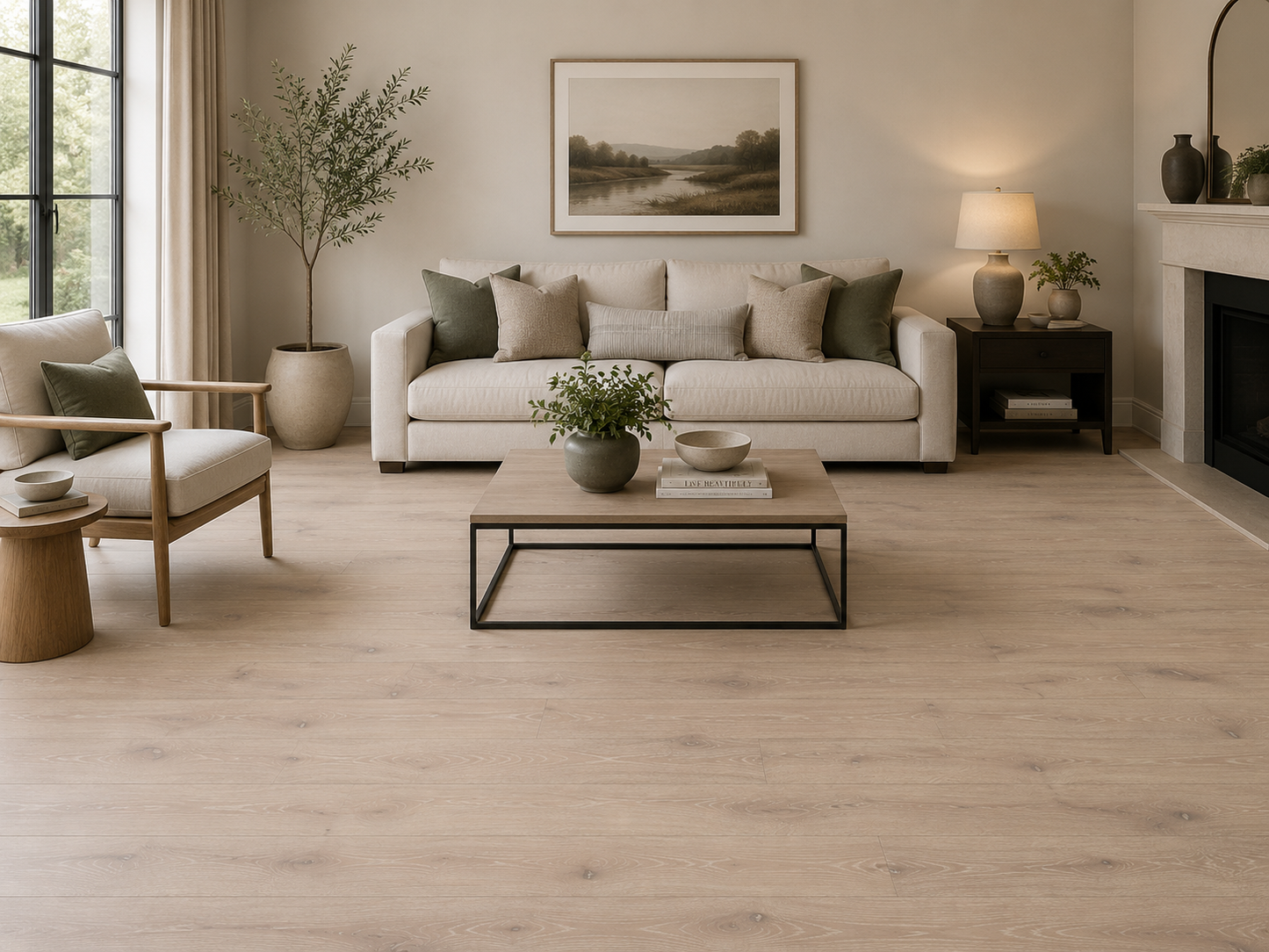 Haven Hearth Oak Long Board 14mm Brushed & Oiled Engineered Wood Flooring