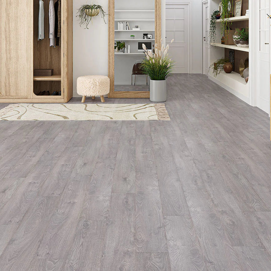 Grey Oak AGT Effect 12mm Laminate Flooring Terra