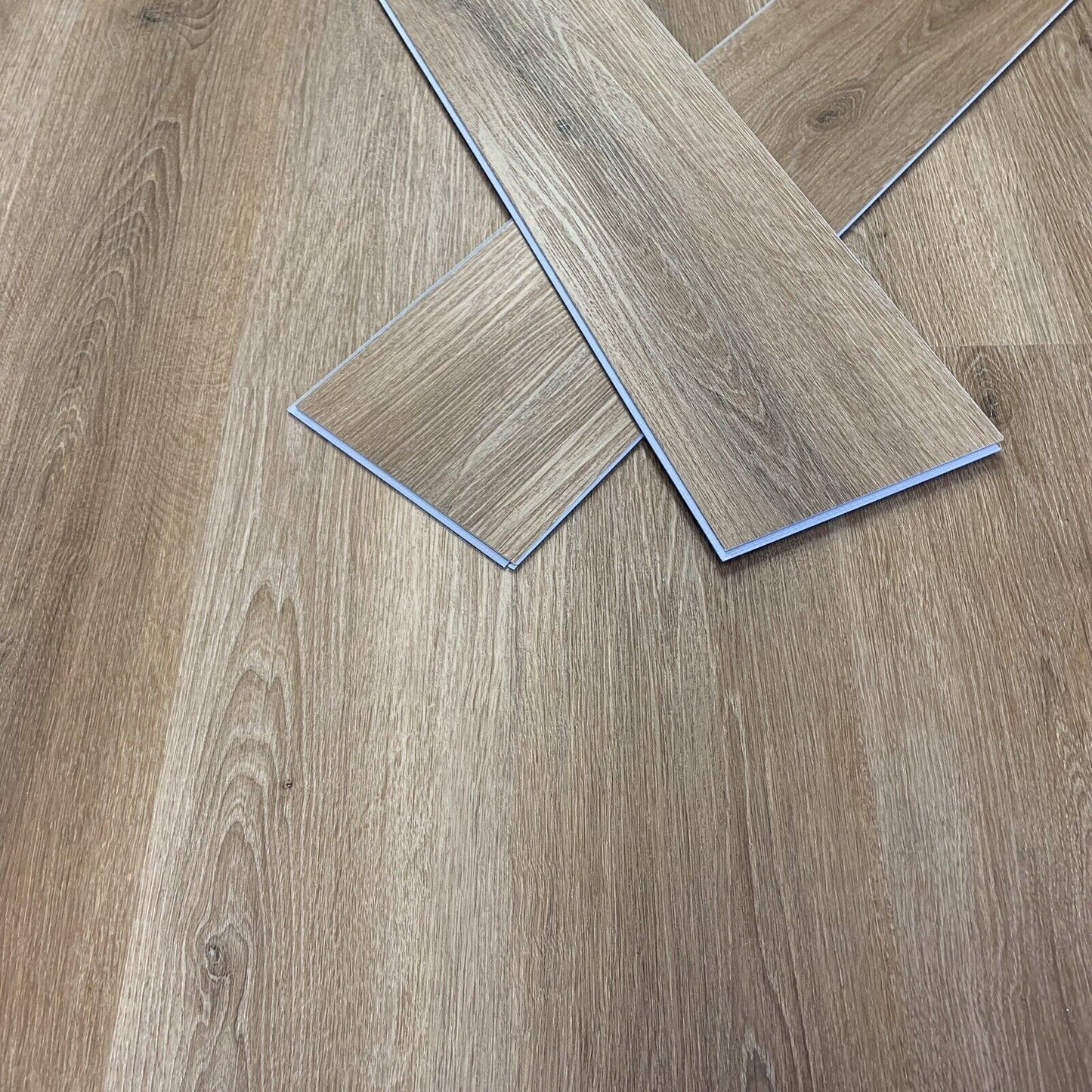 Waterproof Rustic Oak Plank - Click LVT Luxury Vinyl Tile SPC