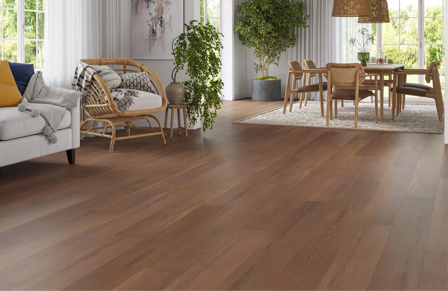 Oakford Highcroft 12mm wide plank Laminate Flooring