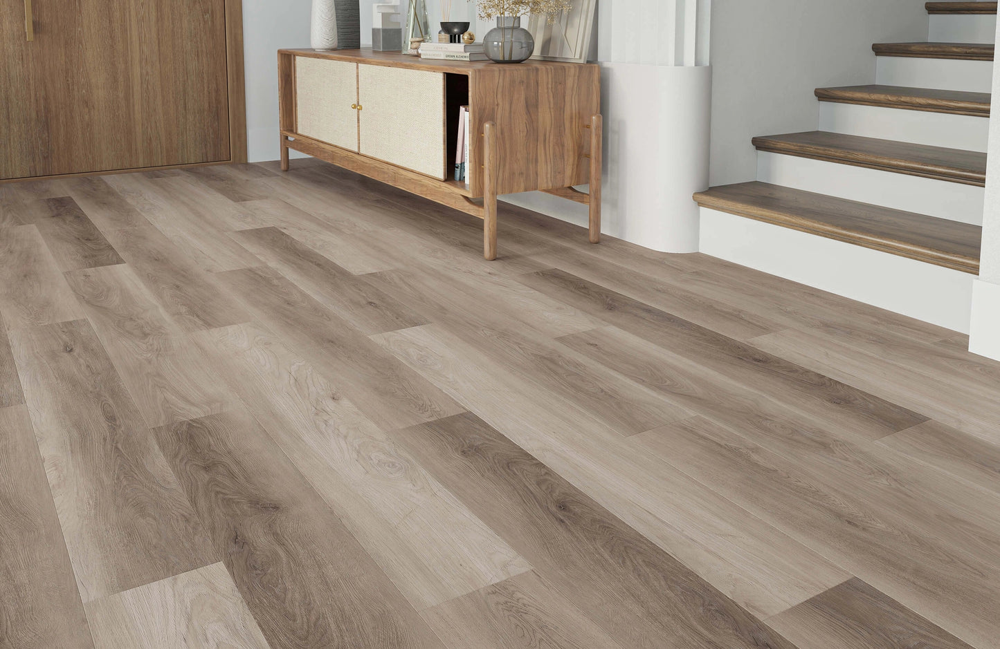 Regency Richmond Oak 6.5mm Straight Plank LVT Flooring SPC Rigid Core