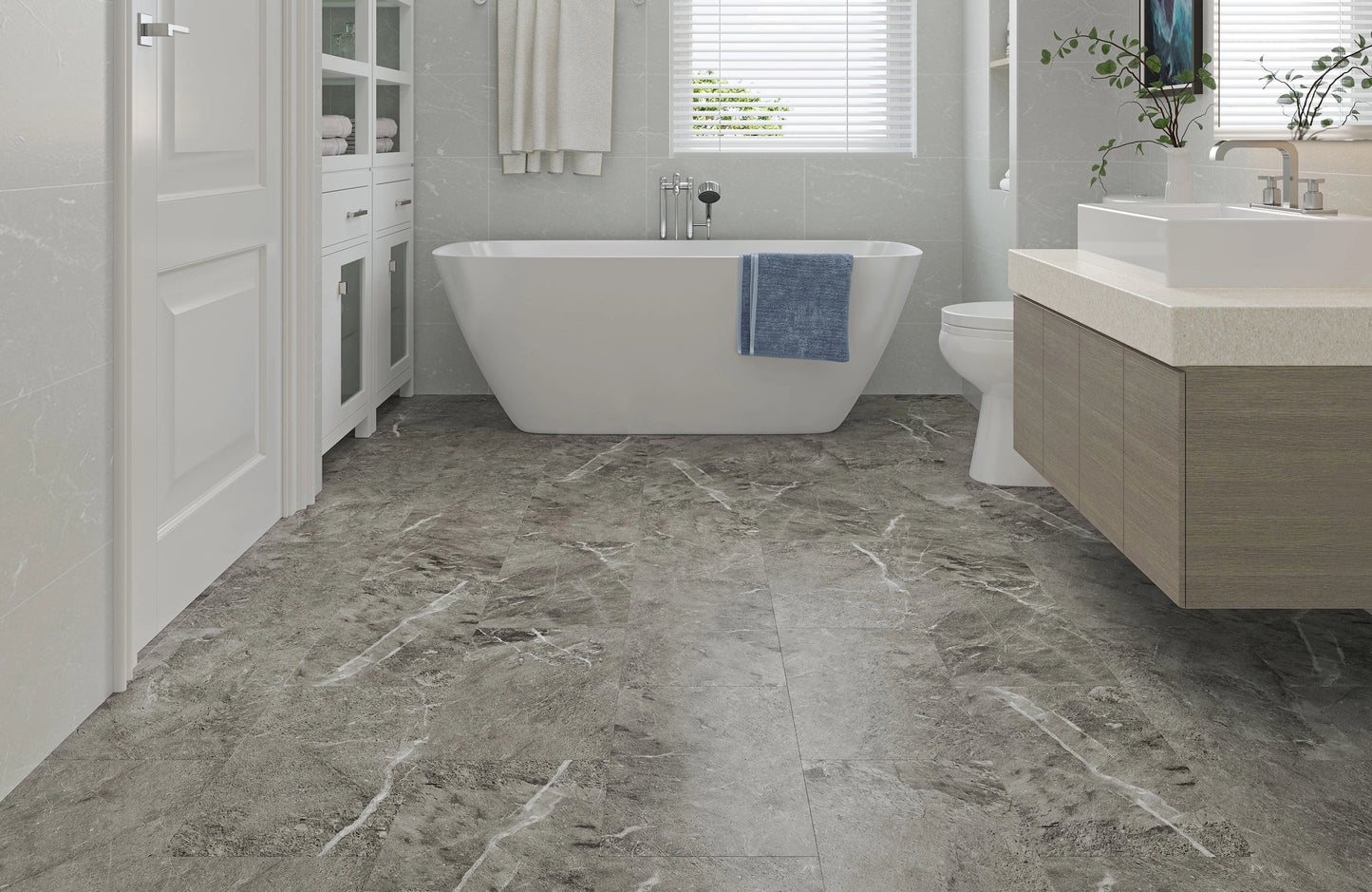 Endura Albany 6.5mm SPC Rigid Core Luxury Vinyl Tile LVT Click Flooring