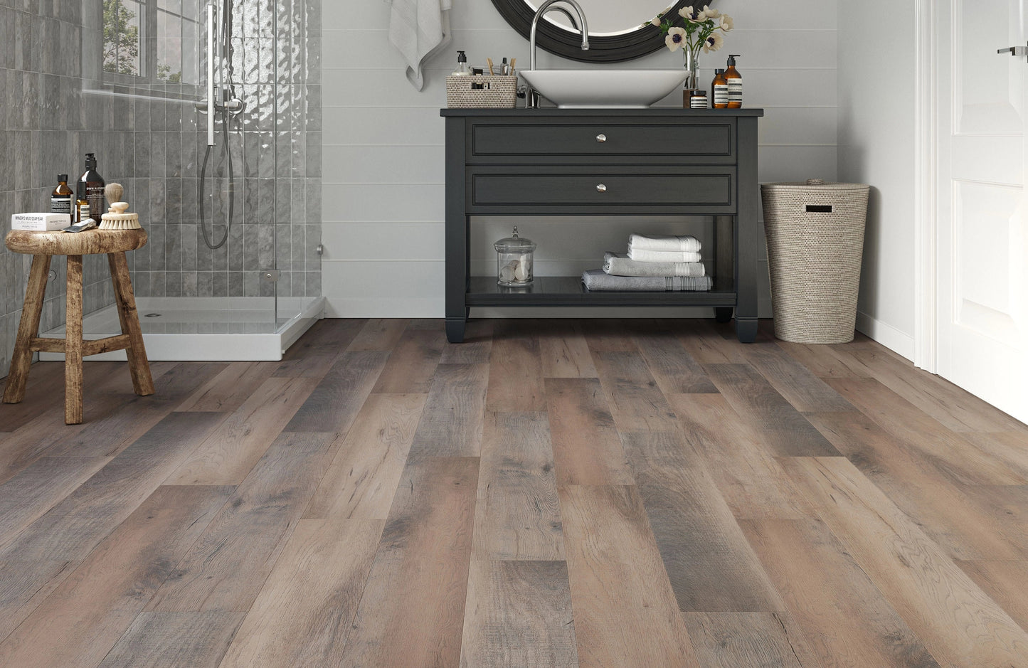 Regency Chatham Oak 6.5mm Straight Plank LVT Flooring SPC Rigid Core
