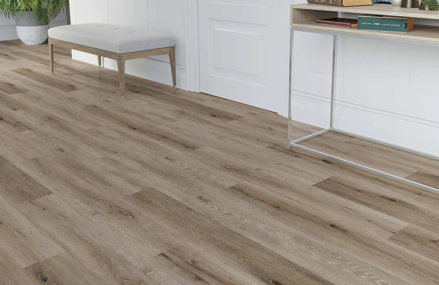 Regency Fairfax Oak 6.5mm Straight Plank LVT Flooring SPC Rigid Core