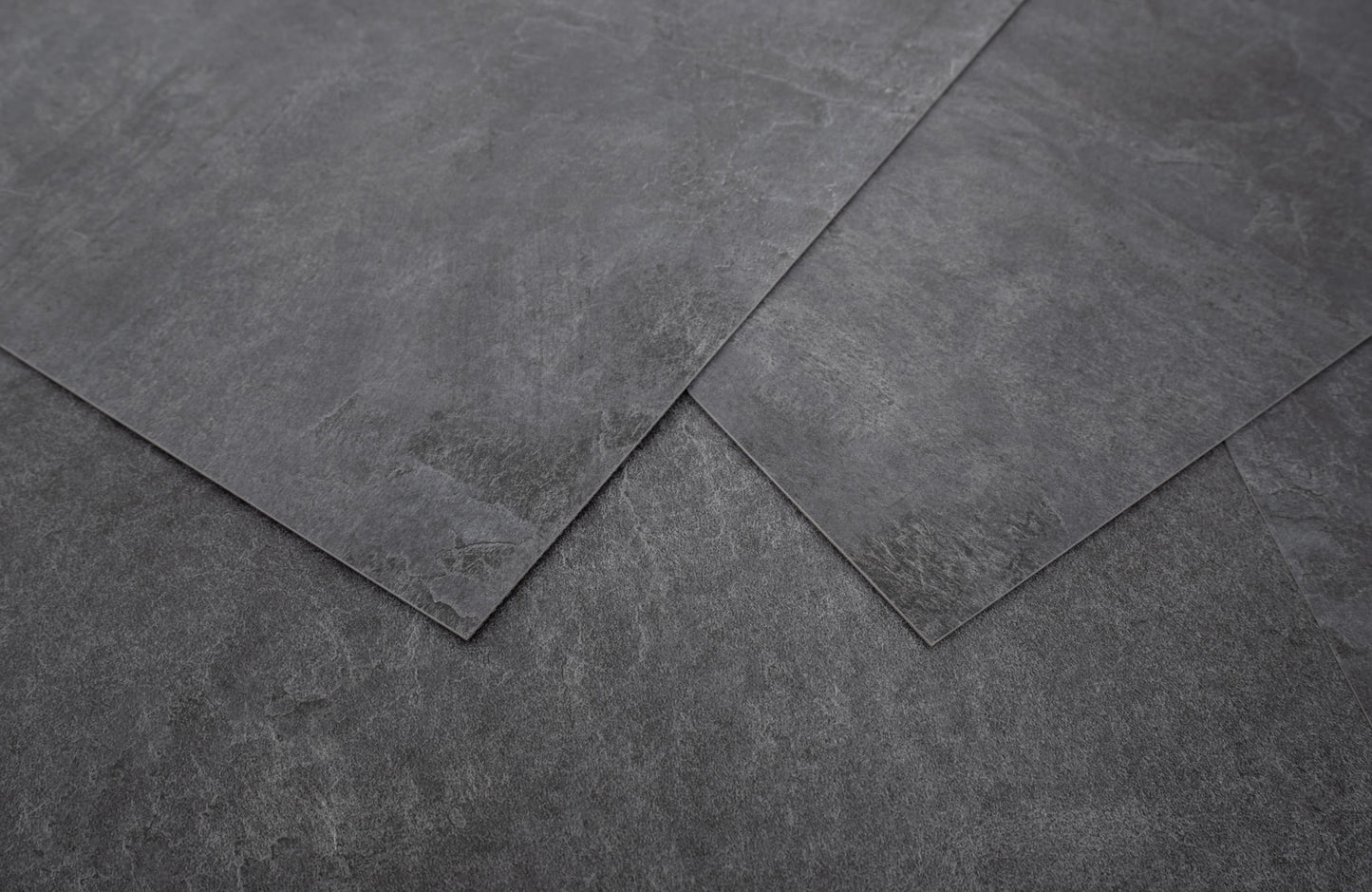 Waterproof LuxeTile CharMist Oak 2mm Glue Down LVT