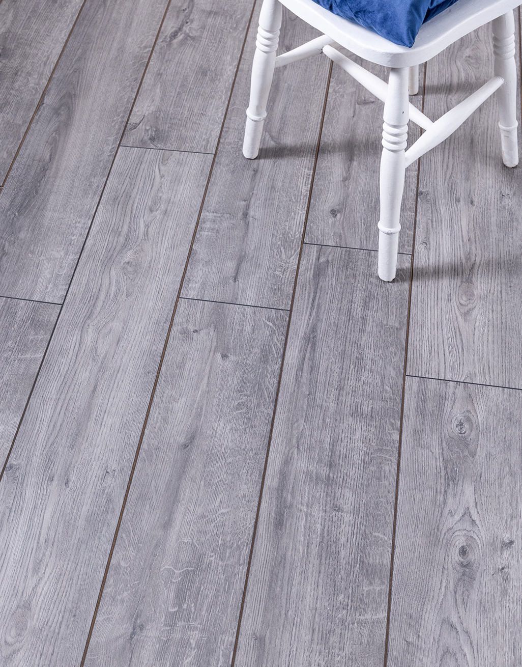 Grey Laminate Flooring Step Click Plus