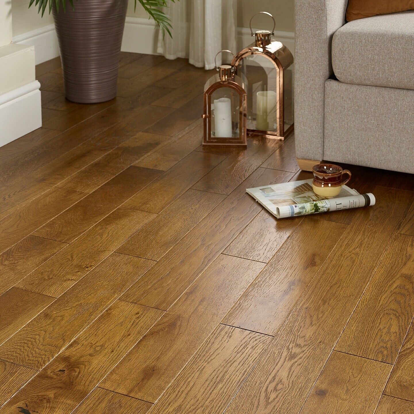 Emeraldon Rich Mocha 18mm Engineered Wood Flooring