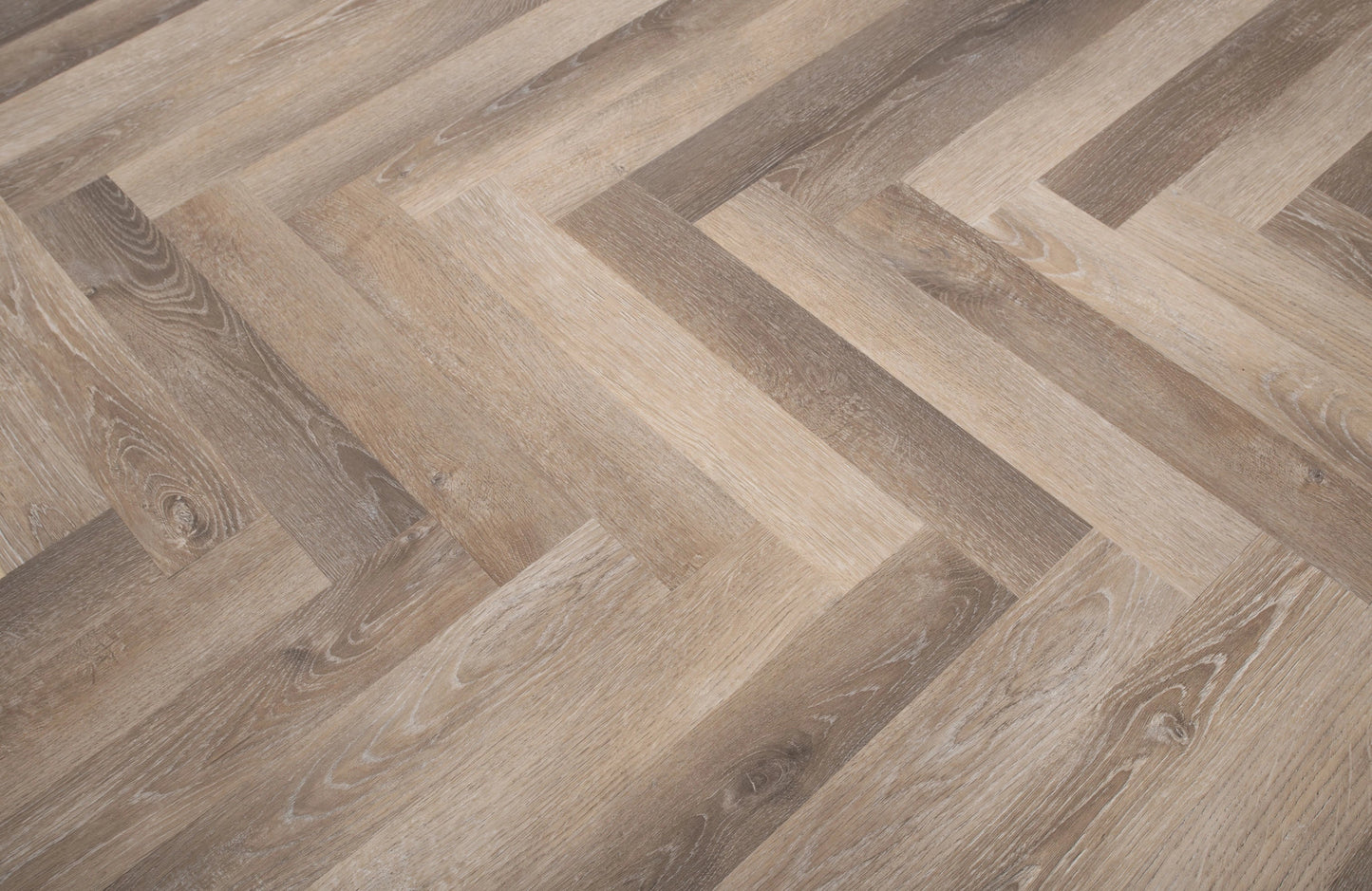 Alba Midnight Oak Herringbone 2mm Waterproof Glue Down LVT