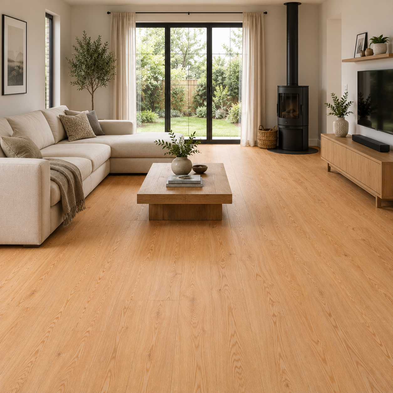 Woodland Hawthorn Ridge Oak 14mm Brushed & Oiled Engineered Wood Flooring