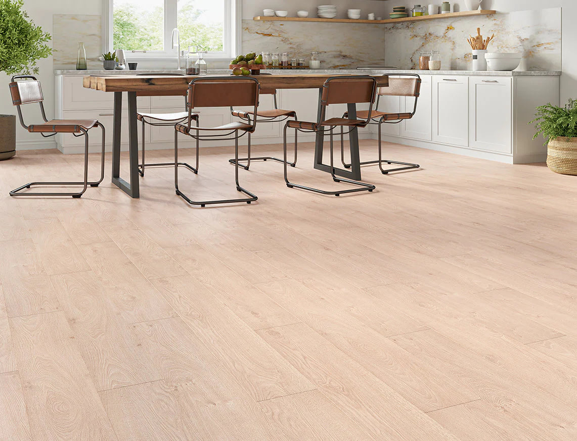Honey Oak AGT Effect 12mm Laminate Flooring Rowan