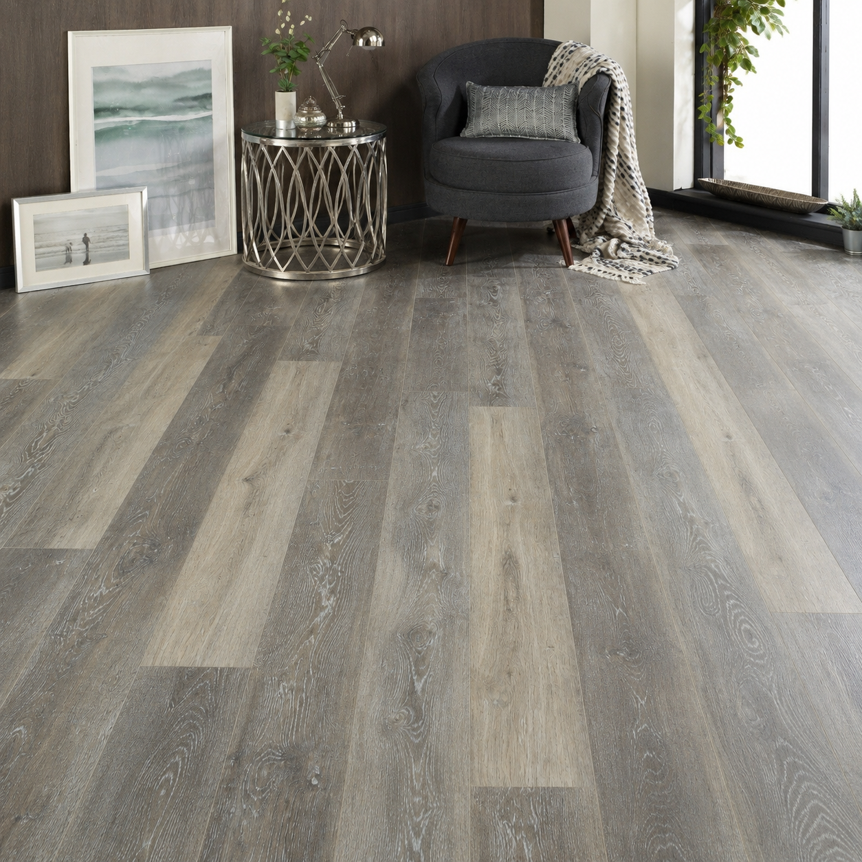Sovereign Shadow Oak 6mm Plank LVT Rigid Core SPC Click Luxury Vinyl Tile Flooring