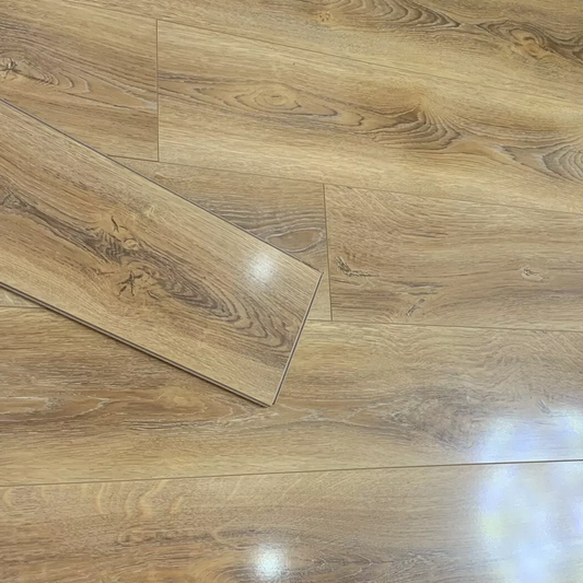 High Gloss Barrel Oak 8mm Laminate Flooring