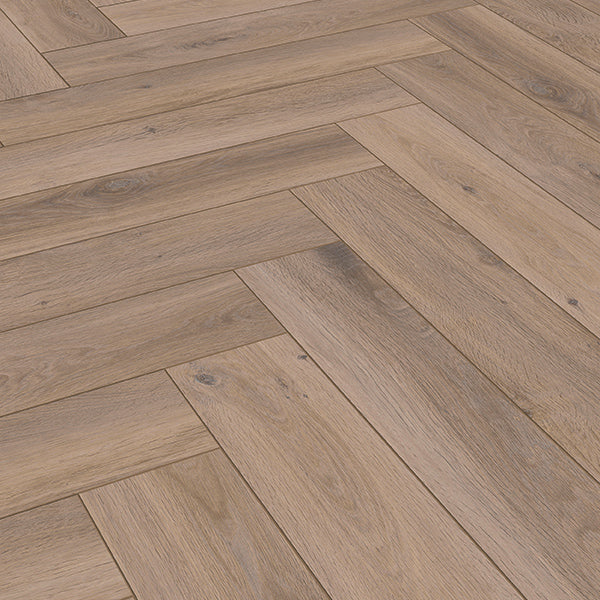 Forenzo Slatewood Oak Herringbone Laminate Flooring