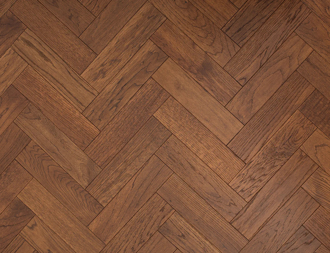 Verona Wellington Herringbone Oak Engineered Wood Flooring